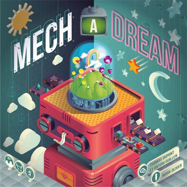 Mech a Dream, English Board Game